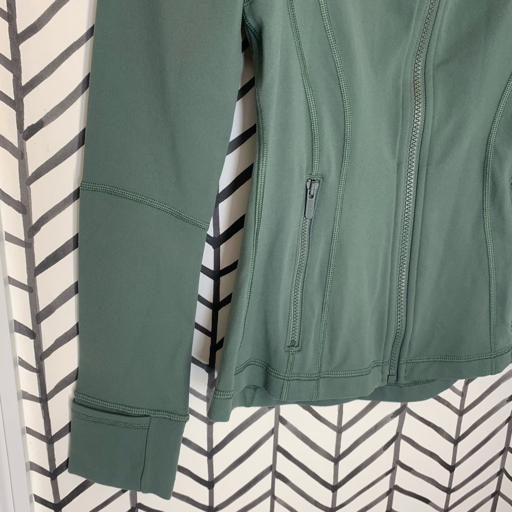 🔸 Lululemon define jacket dark forest 4 green NWT - Picture 3 of 10